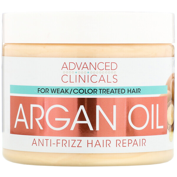 Advanced Clinicals‏, Argan Oil, Anti-Frizz Hair Repair, 12 fl oz (355 ml)