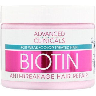 Advanced Clinicals, بيوتين، لإصلاح الشعر ومقاومة التقصف، 12 أونصة سائلة (355 مل)