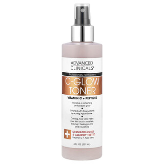 Advanced Clinicals, Cグロウトナー、ビタミンC＋ペプチド、237ml