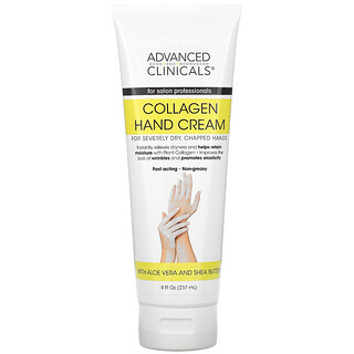Advanced Clinicals, Collagen Hand Cream,  8 fl oz (237 ml)