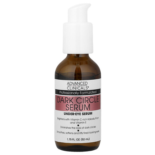 Advanced Clinicals Dark Circle Eye Serum, 1.75 fl oz (52 ml)