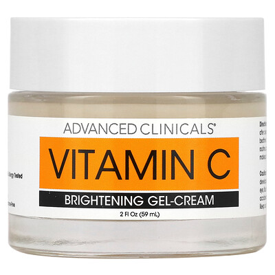 

Advanced Clinicals Vitamin C Brightening Gel-Cream 2 fl oz (59 ml)