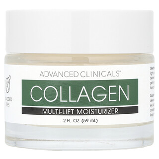 Advanced Clinicals, Colágeno, Humectante de efecto reafirmante, 59 ml (2 oz. líq.)