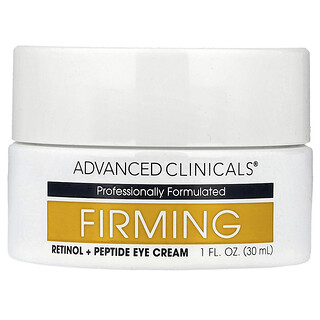 Advanced Clinicals, Kiinteyttävä retinoli + peptidi silmänympärysvoide, 30 ml