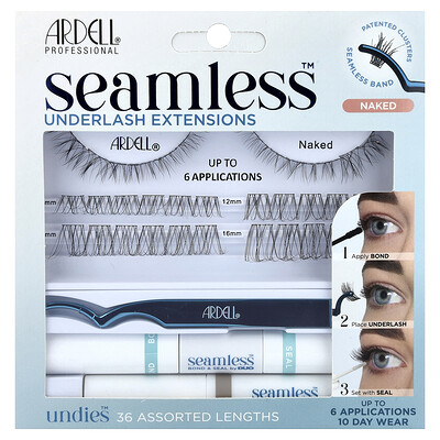 Ardell, Seamless™, Underlash Extensions Kit, Naked , 39 Piece Kit