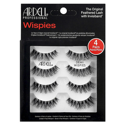 Ardell, Demi Wispies, 4 Pairs