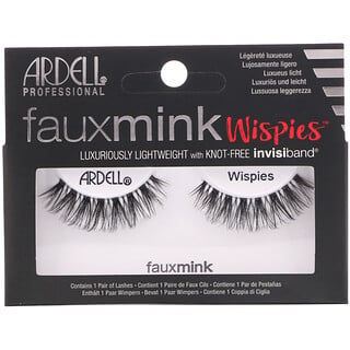 Ardell, Faux Mink, Wispies, 1 paire