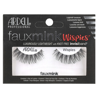 Ardell, Мигли от изкуствена норка, Wispies™, 1 чифт