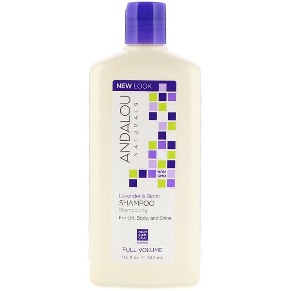 Shampoo, Full Volume, For Lift, Body, and Shine, Lavender & Biotin, 11.5 fl oz (340 ml)