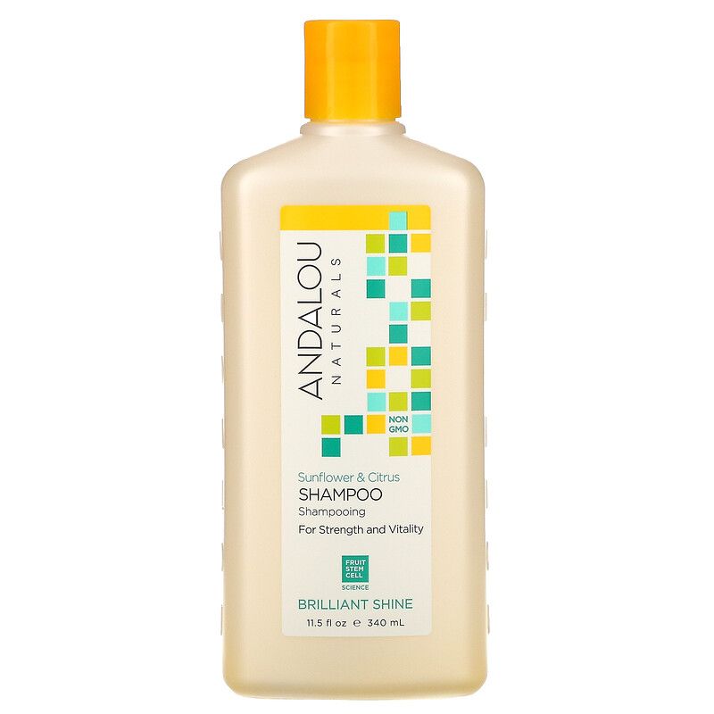 Andalou Naturals, Shampoo, Brilliant Shine, For Strength and Vitality