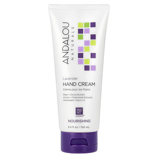 Andalou Naturals, Krém na ruky, levanduľa, 100 ml