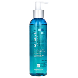 Andalou Naturals, Citrus Kombucha Cleansing Gel, Clear Skin, 6 fl oz (178 ml)