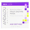 Andalou Naturals, Máscara de enzimas frutales, BioActive 8 bayas, Definición de edad, 1.7 oz (50 g)