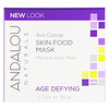 Andalou Naturals, Skin Food, маска с авокадо и какао против старения, 50 г (1,7 унции)