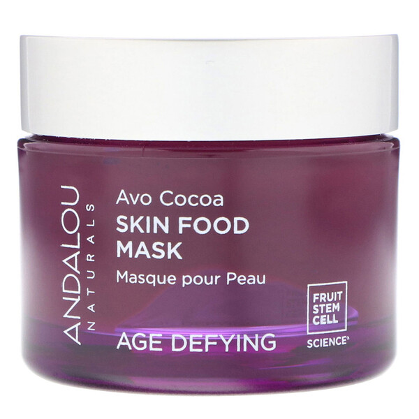 Andalou Naturals, Hautnahrungs-Maske, Avo-Kakao, Verjüngend, 1,7 oz (50 g)