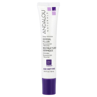 Andalou Naturals, Relleno dérmico para arrugas profundas, antienvejecimiento, 0,6 fl oz (18 ml)