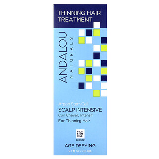 Andalou Naturals, 摩洛哥坚果多功能细胞，优效头皮护理，稀薄头发护理，逆龄，2.1 液量盎司（62 毫升）