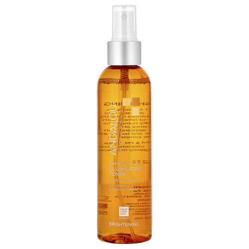 Andalou Naturals, Leuchtender Toner, Clementine + C, aufhellend, 6 fl oz (178 ml)