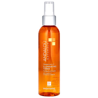 Andalou Naturals, Lotion démaquillante éclaircissant, clémentine + C, éclaircissant, 178 ml.