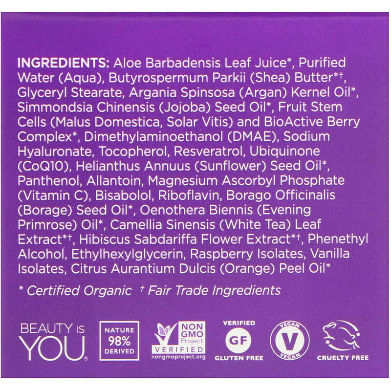 Andalou Naturals, Andalou Naturals, лифтинговый укрепляющий крем с