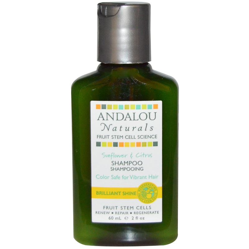 Andalou Naturals, Shampoo, Sunflower & Citrus, 2 fl oz (60 ml) iHerb