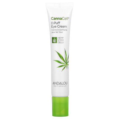 

Andalou Naturals CannaCell D. Puff Eye Cream 0.6 fl oz (18 ml)