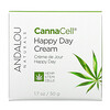 Andalou Naturals‏, CannaCell, Happy Day Cream, 1.7 oz (50 g)