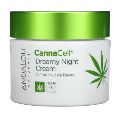 

Andalou Naturals CannaCell Dreamy Night Cream 1.7 oz (50 g)