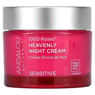 

Andalou Naturals 1000 Roses ночной крем для чувствительной кожи 50 мл (1 7 жидк. унции)