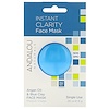 Andalou Naturals, Instant Clarity, Argan Oil & Blue Clay Face Mask, .28 oz (8 g)