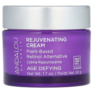 Andalou Naturals, омолаживающий крем, альтернатива ретинолу на растительной основе, антивозрастной, 50 г (1,7 унции)