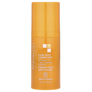 Andalou Naturals, 暗斑修復，提亮，1 液量盎司（30 毫升）