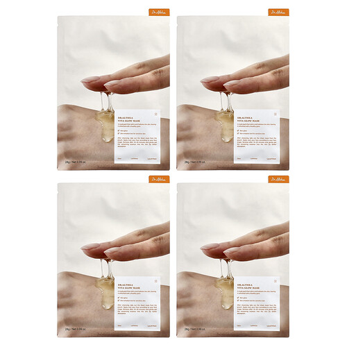 Dr. Althea Vita Glow Beauty Mask, 4 Sheets, 0.99 oz (28 g) Each