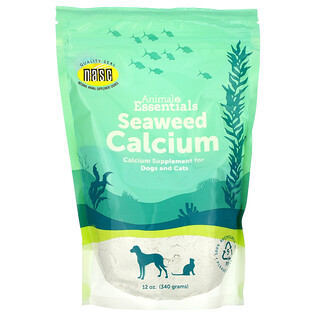 Animal Essentials, 海藻鈣，寵物貓狗專用，12 盎司（340 克）