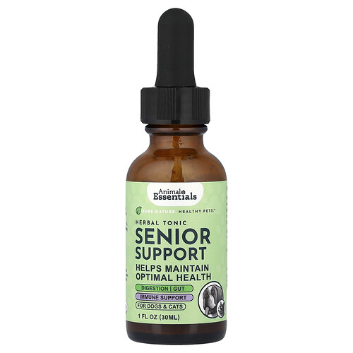 Animal Essentials, Senior Support, For Dogs & Cats, 1 fl oz (30 ml)
