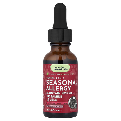 Animal Essentials, Seasonal Allergy, For Dogs & Cats, 1 fl oz (30 ml)