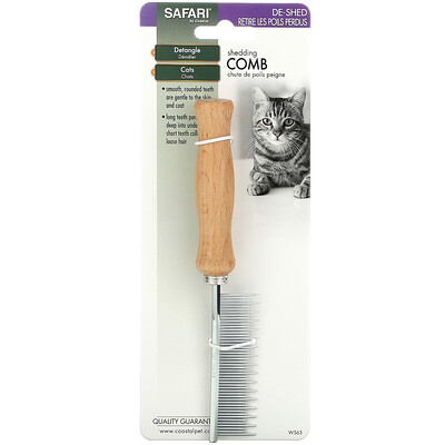 

Safari Shedding Comb for Cats, 1 Shedding Comb