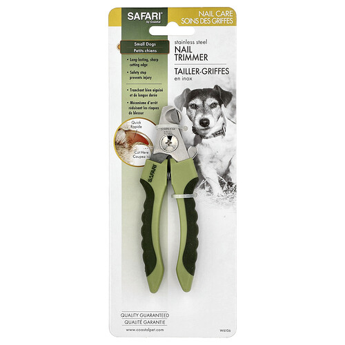 Safari, Edelstahl-Nagelschneider, kleine Hunde, 1 Werkzeug