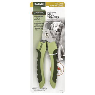 Safari, Nageltrimmer van roestvrij staal, grote honden, 1 stuk gereedschap