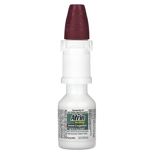 Afrin No Drip Severe Congestion Nasal Spray Relief - 0.5 fl oz
