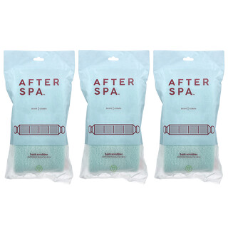 AfterSpa, Rugborstel met handgrepen, 3 borstels