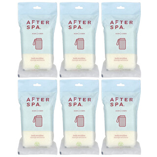 AfterSpa, Lichaamsscrubber, 6 scrubborstels