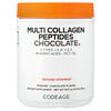 Codeage, Multi Collagen Peptides Powder, Chocolate, 18.17 oz (515 g)