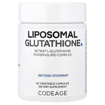 Product Image for Codeage, Liposomal, Glutathione, 60 Vegetable Capsules