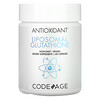 CodeAge, Antioxidant, Liposomal Glutathione, Antioxidans, liposomales Glutathion, 60 Kapseln