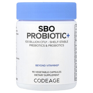 Codeage, SBO Probiotic+, 90 rostlinných kapslí