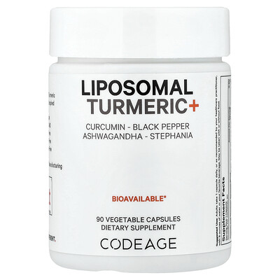Product Image for Codeage, Liposomal Turmeric+, 90 Vegetable Capsules