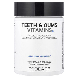Codeage, Teeth & Gums Vitamins, 90 Veg Capsules