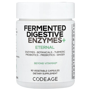 Codeage, Enzymes digestives fermentées+, 90 capsules végétales
