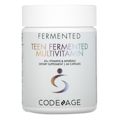 

CodeAge ферментированные мультивитамины для подростков, 60 капсул